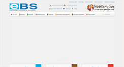 Desktop Screenshot of ebs.dz