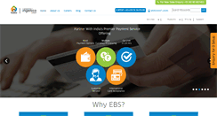 Desktop Screenshot of ebs.in