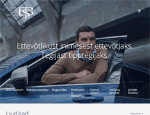 Tablet Screenshot of ebs.ee